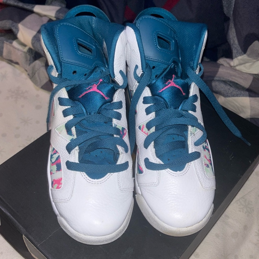 Jordan 6 Gs Green Abyss